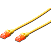 EWENT REDE CABO PATCH CORD RJ45 CAT.6 U/UTP 5M AMARELO