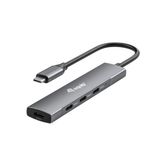 HUB USB-C EQUIP LIFE  USB3.2 Gen1 4 PUERTOS USB-C