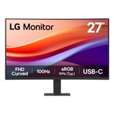 MONITOR CURVO LG 27U421A-B LED VA Full HD HDMI de 27 polegadas