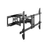 SOPORTE PANTALLA 37"- 80" DOBLE BRAZO INCLINABLE Y GIRATORIA MAX. VESA 600X400 HASTA 60KGS