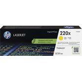 HP 220X YELLOW ORIGINAL LASERJET TONER CARTR ID