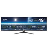 IGGUAL Monitor 49" 5K DQHD 1ms 240Hz MM AA Curvo   49" LED VA UltraWide 5K HD HDMI Altavoces