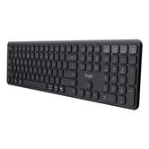 TECLADO TRUST WIRELESS VAIYA MULTIDISPOSITIVO DE TAMA??O COMPLETO NEGRO 25635