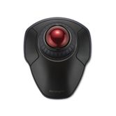 KENSINGTON ORBIT WITH SCROLL RING WIRELESS TRACKBALL - BLA CK