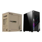 Capa preta GIGABYTE GB-AC500G ST RGB