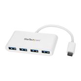 Hub Concentrador Ladron USB 3.0 USB-C a 4x USB A Blanco