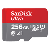 SANDISK ULTRA MICROSDXC 256GB + SD ADAPTER 150MB/S A1 CLASS 10
