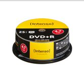 BATERIA 25 DVD+R 4,7 GB INTENSE 16X