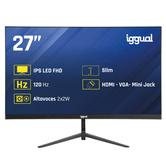 MONITOR IGGUAL Monitor 27" IPS 1ms FHD 120Hz VGA HDMI +Altavoces   27" IPS 1920 x 1080 HDMI VGA Altavoces