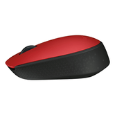MOUSE SEM FIO LOGITECH M171 VERMELHO/PRETO