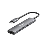 HUB USB-C EQUIP LIFE USB3.2 Gen1 4 PORTAS USB-C
