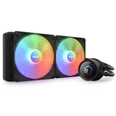 REFRIGERAÇÃO LÍQUIDA NZXT KRAKEN 280MM | VENTILADOR RGB | PRETO | TELA DE LCD