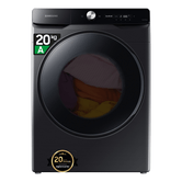 LAVADORA CARGA FRONTAL SAMSUNG WF20DG8650BVU3 20 KG 1000 RPM A NEGRA