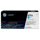 CARTUCHO DE TONER 651A CIANO