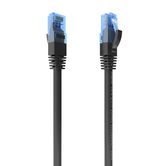 Cabo Aisens RJ45 CAT.6 UTP AWG26 CCA Preto 3.0m