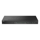 Comutador D-Link DMS-1250-12/E 8x2,5 mg 2x5MG 2xSFP+