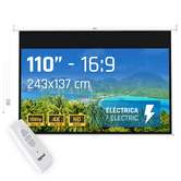 iggual Pantalla mural Pan.110243x137 cm eléctrica