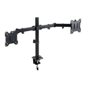 SOPORTE TOOQ MESA GIRA INCLI 2 BRAZOS 17-27" NEGRO