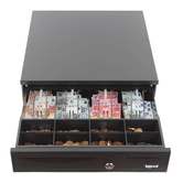 iggual Cajón portamonedas IRON-20 42cm 4+8 negro