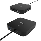 DOCK I-TEC USB-C HDMI DP PD100W USB-C 2X LCD