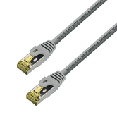 AISENS NETWORK WHIP RJ45 S/FTP CAT7 10 GIGABITS/S OFC DRIVER 2M CINZA A146-0335