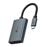LEITOR DE CARTÃO EXTERNO USB-C TPLINK UA440C 1xSD 1xMICROSD 4.0 CAIXA DE ALUMÍNIO