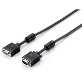 CABO DE EXTENSÃO SVGA EQUIP 3COAX MACHO - FÊMEA 10M COM FERRITE 118804