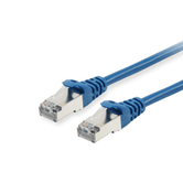 SCREENED S/FTP CATEGORIA 6 HALOGEN FREE 10M COR AZUL EQUIP P/N 605536