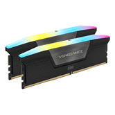 MEMORIA CORSAIR DDR5 64GB 2X32GB PC6000 VENGEANCE RGB CMH64GX5M2D6000C40