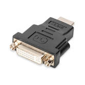 Adaptador HDMI tipo A - DVI-I(24+5) M/H Full HD sw