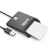 leitor de cartões de identificação igual DNI SIP USB 2.0 preto