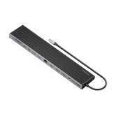 Dock USB C AISENS 13 em 1 USB C A 2xHDMI 1xDisplayPort 1xRJ45 3xUSB A 2xUSB C 1xUSB C PD 1xSD 1xMicro SD 1xÁudio 1x Slot Kensington 30 cm