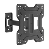 AISENS - SUPORTE ECOLÓGICO GIRATÓRIO, INCLINÁVEL PARA MONITOR/TV DE 30 KG (2 PIVÔS) 23-43, PRETO