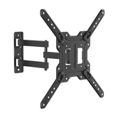 AISENS - SUPORTE ECOLÓGICO GIRATÓRIO, INCLINÁVEL PARA MONITOR/TV DE 30 KG (3 PIVÔS) 23-65, PRETO