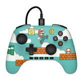 Controlador com fio PowerA Advantage para NSW2- Mario Time