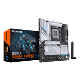 GIGABYTE Intel  B860 GAMING X WIFI6E Placa base - CPUs Intel Core Ultra, VRM de 12+1+2+1 fases, hasta 9066MHz DDR5, 1xPCIe 5.0 + 2xPCIe 4.0 M.2, LAN 2