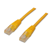 Aisens rj45 utp cat6 patch cord de rede 0,5 m amarelo A135-0253
