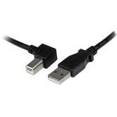 CABLE USB 2M IMPRESORA USB A USB B ACODADO ANGULO IZQUIER DO