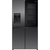 FRIGORIFICO AMERICANO HISENSE RQ600P7SKE NOFROST E NEGRO