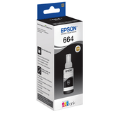 CARTUCHO EPSON PRETO T6641 GARRAFA ECOTANK 70ML C13T664140