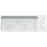 SLIM WRLS. KEYB.MOUSECOMB MK470 OFFWHITE ESP MEDITER SP