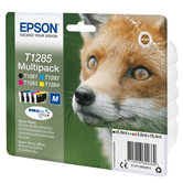 CARTUCHO EPSON MULTIPACK T1285 4 COLORES C13T12854012