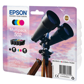 BINÓCULOS MULTIPACK 4 CORES 502 TINTA PRETO 4,6 ML - CMY 3,3 ML