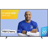 TV SAMSUNG 75" 50 HZ, 4K UHD, HDR10+, MEGA CONTRAST, UHD DIMMING, CONTRAST ENHANCER, MOTION XCELERATOR, OTS LITE, Q-SYMPHONY, 20W RMS, ADAPTIVE SOUND,