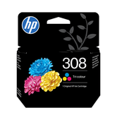 PACK CONSUMIBLES HP 308 NEGRO / TRICOLOR