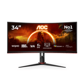 34 VA 3440X1440 21:9 180HZ CU34G2XP 2HDMI 2DP 4USB/1USBC HA