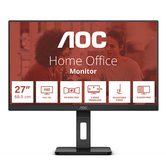 Alto-falantes AOC 27E3QAF LED IPS Full HD HDMI VGA de 27"