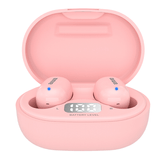 ESTOJO DE CARREGAMENTO DE FONE DE OUVIDO INTRA-AURICULAR BLUETOOTH AIWA EBTW-150PK PINK BT 5.0 TWS COM BATERIA L