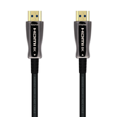 Aisens Cable hdmi tipo-a estandar macho a macho  V2.1 AOC ultra alta velocidad 25m negro
