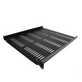 Prateleira ventilada STARTECH 1U para gabinete de rack de servidor - Bandeja universal de montagem em rack cantilever de 19" - Capacidade de 25 kg - de 20" d